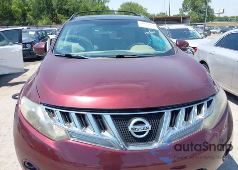 2009 Nissan Murano Sl z USA, uszkodzony, nr VIN JN8AZ18U29W106357